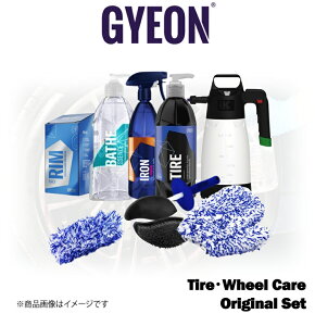GYEON Original Tire�EWheel Care D (RIM EVO+Wheel Brush L Size+IK FOAM Pro 2) ���� �G���H �z�C�[���u���V M �t�H�[���v��2