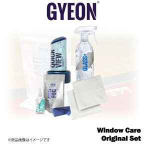 GYEON Original Window Care Set B(Quick View) Q2AF+Q2MGLP50+Q2MAGP2+Q2QV �I���W�i�� �E�B���h�E�P�A�Z�b�g B