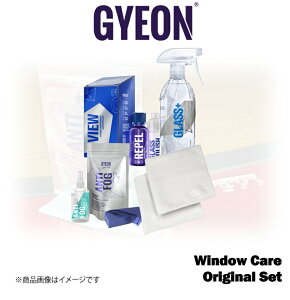 GYEON Original Window Care Set A(VIEW EVO) Q2AF+Q2MGLP50+Q2MAGP2+Q2VIE �I���W�i�� �E�B���h�E�P�A�Z�b�g A
