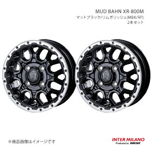 INTER MILANO C^[~m MUD BAHN XR-800M zC[ 2{Zbgy16×6.5J 4-100 INSET38 }bgubN/|bVz