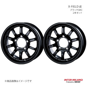 INTER MILANO �C���^�[�~���m X-FIELD �� �z�C�[�� 2�{�Z�b�g�y15×5.5J 5-139.7 INSET5 �u���b�N�z