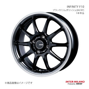 INTER MILANO C^[~m INFINITY F10 zC[ 1{Piy15×4.5J 4-100 INSET45 ubN/|bVz