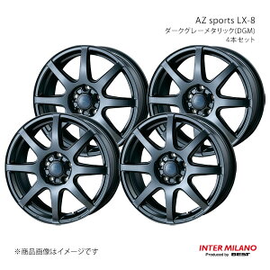 INTER MILANO C^[~m AZ sports LX-8 zC[ 4{Zbgy16×6.5J 5-114.3 INSET38 _[NO[^bNz