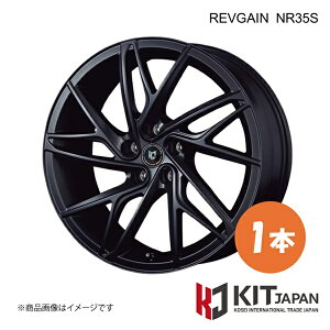 �����Q�C�� NR35S �z�C�[�� 1�{�y20×8.5J 5-114.3 INSET43 SBK�zKIT JAPAN/�P�C�A�C�e�B �W���p�� REVGAIN NR35S �i��:K50037