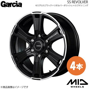 Garcia/SS REVOLVER nCG[X/WAXG[X 200n A~zC[ 4{Zbg y17×6.5J 6-139.7 INSET38 S.BK{{o[|bVz