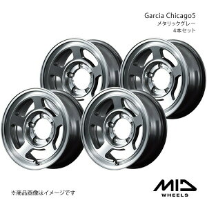 MID WHEELS/Garcia Chicago5 Wj[VG 74n A~zC[4{Zbgy15×6.0 5-139.7 INSET-5 ^bNO[z