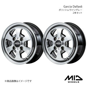 MID WHEELS/Garcia Dallas6 p HE33S A~zC[2{Zbgy15×4.5J 4-100 INSET45 |bV/CO[z