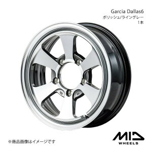 MID WHEELS/Garcia Dallas6 Wj[ 23n A~zC[1{y16×5.5J 5-139.7 INSET20 |bV/CO[z