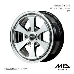 MID WHEELS/Garcia Dallas6 nCG[X/WAXG[X 200n A~zC[1{y17×6.5J 6-139.7 INSET38 |bV/CO[z