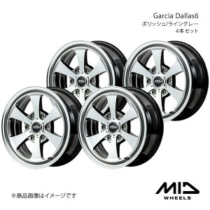 MID WHEELS/Garcia Dallas6 nCG[X/WAXG[X 200n A~zC[4{Zbgy15×6.0 6-139.7 INSET33 Z~OXubN/fA|bVz