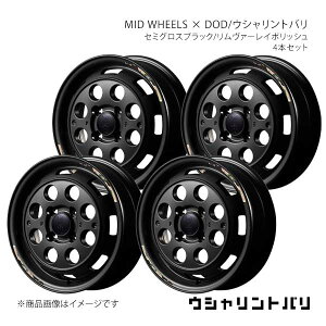 MID WHEELS×DOD/EVgo N-WGN/JX^ JH3/4 A~zC[4{Zbgy14×4.5J 4-100 INSET45 SBVzY26H445433450030×4