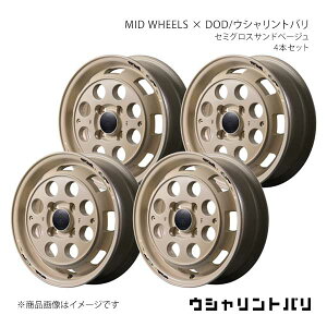 MID WHEELS×DOD/EVgo N-WGN/JX^ JH3/4 A~zC[4{Zbgy15×4.5J 4-100 INSET45 SSBzY26H545433450010×4