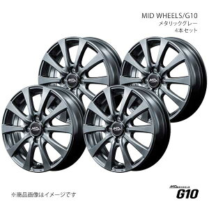 MID WHEELS/G10 Xy[VA MK94S A~zC[4{Zbgy14×4.5J 4-100 INSET45 MGRzL17B44543345010N×4