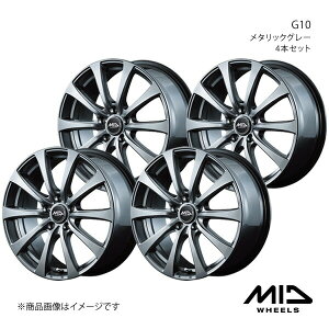 MID WHEELS/G10 VG^ 10n A~zC[4{Zbgy16×6.5J 5-100 INSET48 ^bNO[z