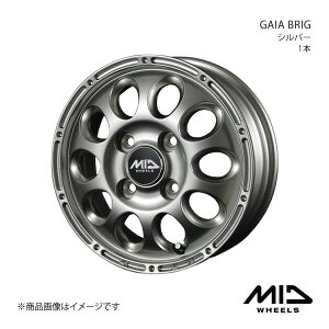 MID WHEELS/GAIA BRIG GuCS DA64W A~zC[1{y12×3.5B 4-100 INSET45 Vo[z