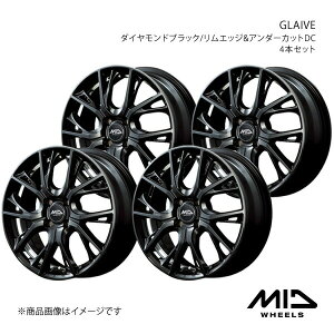 MID WHEELS/GLAIVE ^g LA600S/LA610S A~zC[4{Zbgy15×4.5J 4-100 INSET45 _ChubN/GbW&A_[JbgDCz