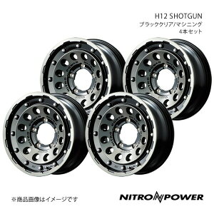 NITRO POWER/H12 SHOTGUN Wj[VG 74n A~zC[4{Zbgy16×6.0J 5-139.7 INSET-5 ubNNA/}VjOz