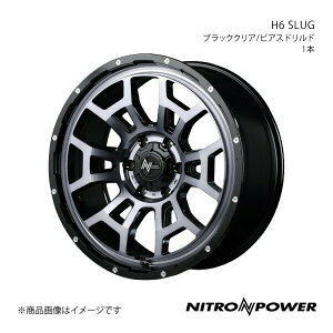 NITRO POWER/H6 SLUG nCG[X/WAXG[X 200n A~zC[1{y17×6.5J 6-139.7 INSET38 ubNNA/sAXhhz