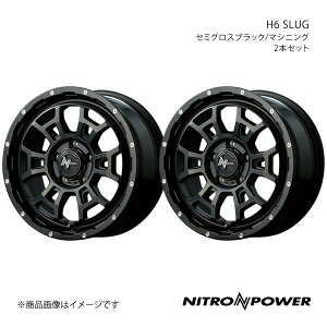 NITRO POWER/H6 SLUG nA[ 80n A~zC[2{Zbgy17×7.0J 5-114.3 INSET42 Z~OXubN/}VjOz