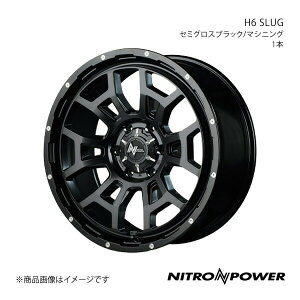 NITRO POWER/H6 SLUG nCG[X/WAXG[X 200n A~zC[1{y17×6.5J 6-139.7 INSET38 Z~OXubN/}VjOz