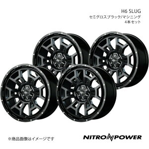 NITRO POWER/H6 SLUG nCG[X/WAXG[X 200n A~zC[4{Zbgy16×6.5J 6-139.7 INSET38 Z~OXubN/}VjOz