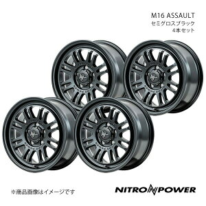 NITRO POWER/M16 ASSAULT vEX 60n A~zC[4{Zbgy16×7.0J 5-114.3 INSET40 Z~OXubNz
