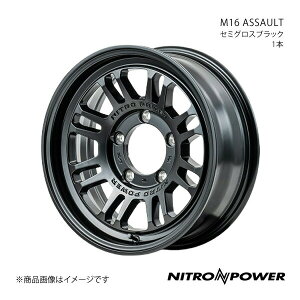 NITRO POWER/M16 ASSAULT Wj[VG 74n A~zC[1{y16×6.0J 5-139.7 INSET-5 Z~OXubNz