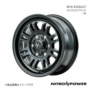 NITRO POWER/M16 ASSAULT nCG[X/WAXG[X 200n A~zC[1{y16×6.5J 6-139.7 INSET38 Z~OXubNz