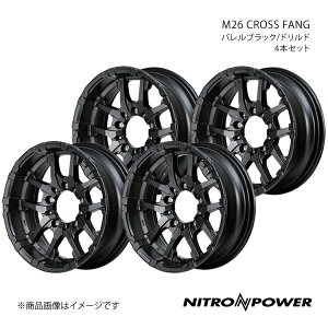 NITRO POWER/M26 CROSS FANG Wj[VG 74n A~zC[4{Zbgy16×6.0J 5-139.7 INSET-5 oubN/hhz