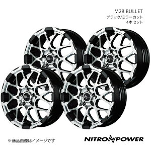 NITRO POWER/M28 BULLET H[O VNn A~zC[4{Zbgy18×7.0J 5-114.3 INSET42 ubN/~[Jbgz