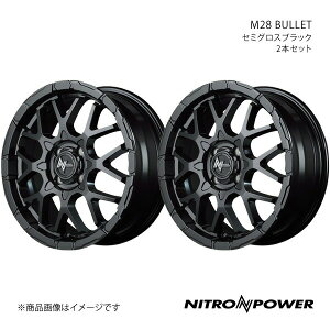 NITRO POWER/M28 BULLET ~ C[X 300/310n A~zC[2{Zbgy15×5.0J 4-100 INSET48 Z~OXubNz