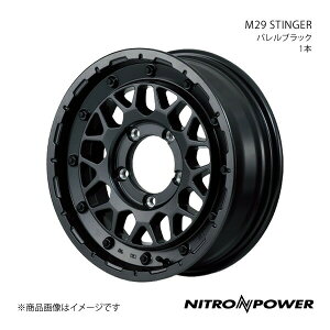 NITRO POWER/M29 STINGER Wj[VG 74n A~zC[1{y16×6.0J 5-139.7 INSET-5 oubNz