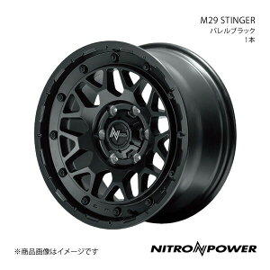 NITRO POWER/M29 STINGER nCG[X/WAXG[X 200n A~zC[1{y17×6.5J 6-139.7 INSET38 oubNz
