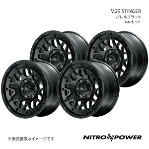 NITRO POWER/M29 STINGER FJN[U[ 15n A~zC[4{Zbgy17×8.0J 6-139.7 INSET20 oubNz