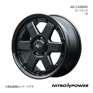 NITRO POWER/M6 CARBINE J[NX ZVG11 A~zC[1{y16×7.0J 5-114.3 INSET40 KubNz