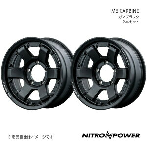 NITRO POWER/M6 CARBINE Wj[VG 74n A~zC[2{Zbgy16×6.0J 5-139.7 INSET-5 _[NuYz