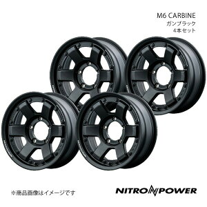 NITRO POWER/M6 CARBINE Wj[VG 74n A~zC[4{Zbgy15×6.0J 5-139.7 INSET-5 KubNz