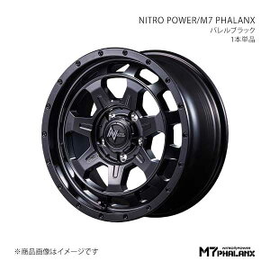 NITRO POWER/M7 PHALANX LBX MAYH10/15 A~zC[1{y17×7.0J 5-114.3 INSET42 BBKzD70577057342BBK0