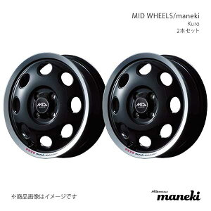 MID WHEELS/maneki N-WGN/JX^ JH1/2 A~zC[2{Zbgy14×4.5J 4-100 INSET45 BRPzL176445433450300×2