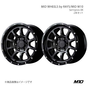 MID WHEELS by RAYS/MID M10 �A���~�z�C�[��2�{�Z�b�g�y17×8.5J 6-135 INSET10 SBM�zMID WHEELS by RAYS/MID M10 X16E7856R310SB00×2