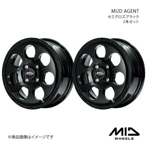MID WHEELS/MUD AGENT ~ C[X 350/360n A~zC[2{Zbgy15×4.5J 4-100 INSET45 Z~OXubNz