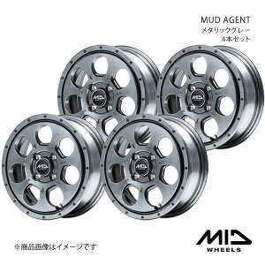 MID WHEELS/MUD AGENT N-VAN JJn A~zC[4{Zbgy14×4.5J 4-100 INSET45 ^bNO[z