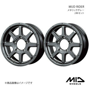 MID WHEELS/MUD RIDER Wj[ 64n A~zC[2{Zbgy16×5.5J 5-139.7 INSET22 ^bNO[z