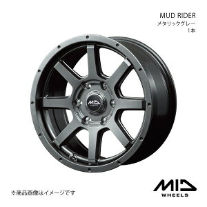 MID WHEELS/MUD RIDER nCG[X/WAXG[X 200n A~zC[1{y15×6.0J 6-139.7 INSET33 ^bNO[z