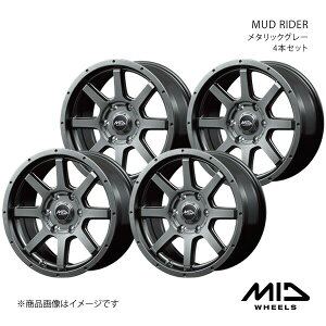 MID WHEELS/MUD RIDER nCG[X/WAXG[X 200n A~zC[4{Zbgy15×6.0J 6-139.7 INSET33 ^bNO[z