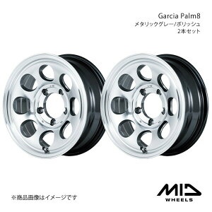 MID WHEELS/Garcia Palm8 Wj[VG 74n A~zC[2{Zbgy16×6.0J 5-139.7 INSET-5 ^bNO[/|bVz