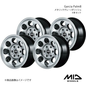 MID WHEELS/Garcia Palm8 nCG[X/WAXG[X 200n A~zC[4{Zbgy15×6.0 6-139.7 INSET33 ^bNO[/|bVz