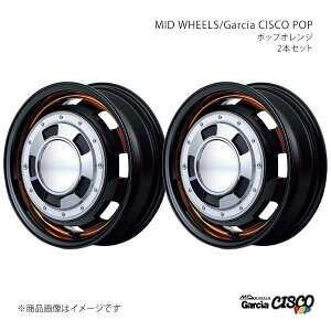 MID WHEELS/Garcia CISCO POP N-WGN/JX^ JH3/4 A~zC[2{Zbgy14×4.5J 4-100 INSET45 BVOzY26D445433450306×2