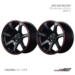 MID RACING/R07 AeU/AeUS GGn/GYn A~zC[2{Zbgy17×7.0J 5-114.3 INSET48 BRRzX15777057348BKR0×2