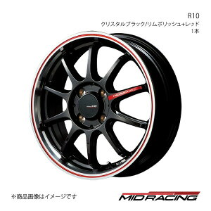 MID RACING/R10 [ LA100S/110S A~zC[1{y15×5.0J 4-100 INSET45 NX^ubN/|bV+bhz